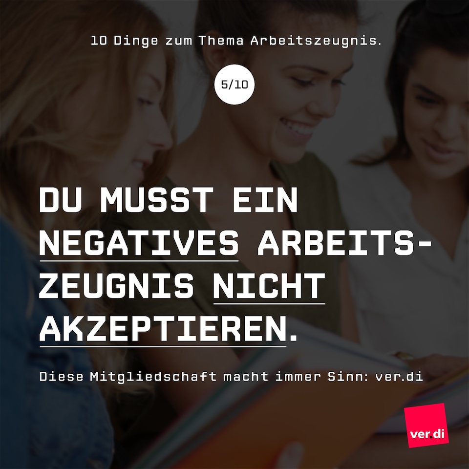 ver.di – Digitale Awareness-Kampagne – Macht immer Sinn – Facebook Post