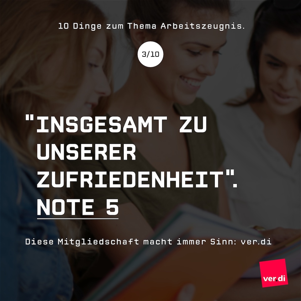 ver.di – Digitale Awareness-Kampagne – Macht immer Sinn – Facebook Post